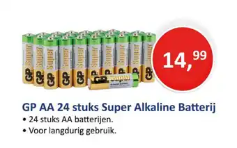 Handyman GP AA 24 Stuks Super Alkaline Batterij aanbieding