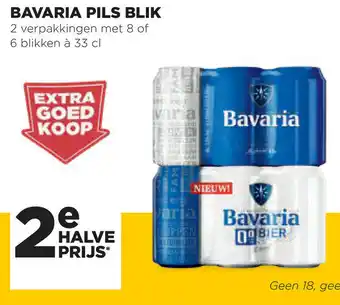 Jumbo Bavaria pils 2*(8/6*330ml) aanbieding