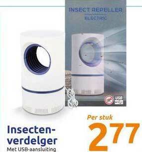 Action Insectenverdelger Met USB-Aansluiting aanbieding