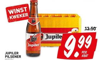 De Kweker Jupiler Pilsener aanbieding