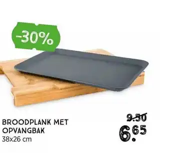 Xenos Broodplank met opvangbak aanbieding