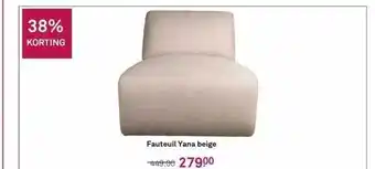 Karwei Fauteuil yana beige aanbieding