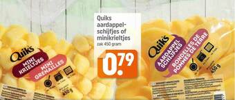 Lekker Makkelijk Quiks Aardappelschijfjes Of Minikrieltjes aanbieding