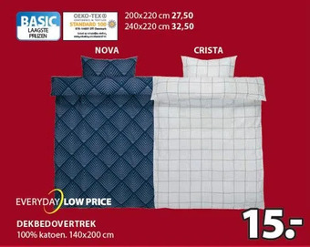Jysk Dekbedovertrek aanbieding
