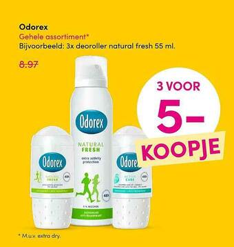 DA Odorex aanbieding