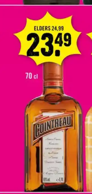 Dirck 3 Cointreau 70 cl aanbieding