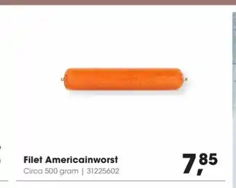 HANOS Filet Americainworst 500 gram aanbieding