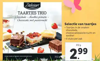 Lidl Selectie van taartjes 312 g aanbieding