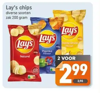 Dagwinkel Lay's chips aanbieding