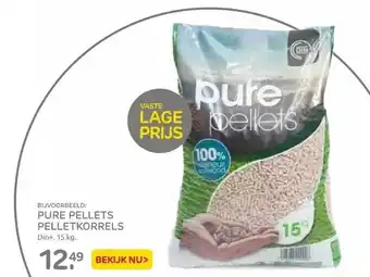 Praxis Pure pellets pelletkorrels aanbieding