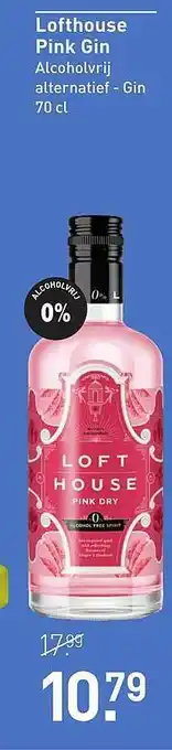 Gall & Gall Lofthouse pink gin aanbieding