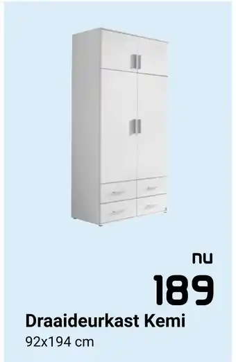 Beddenreus Draaideurkast Kemi 92x194cm aanbieding