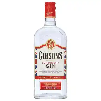 Dirck 3 Gibson's london dry gin 70 cl aanbieding