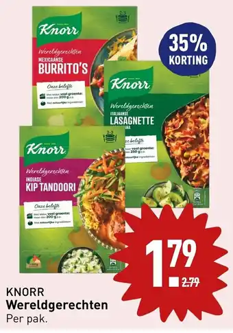 ALDI Knorr wereldgerechten per pak aanbieding