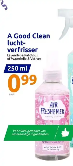 Action A good clean lucht-verfrisser 250ml aanbieding