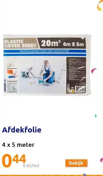 Action Afdekfolie aanbieding