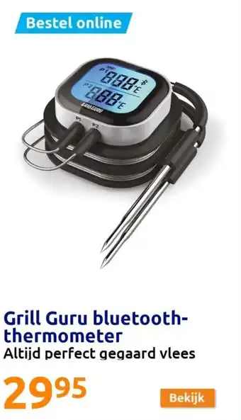 Action Grill guru bluetooth-thermometer aanbieding