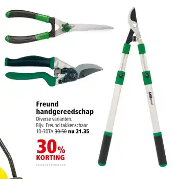 Welkoop Freund handgereedschap aanbieding