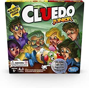 Amazon Hasbro gaming cluedo junior bordspel voor kinderen (taal nederlands) aanbieding