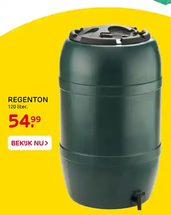 Praxis Regenton 120 liter aanbieding