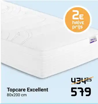 Beddenreus Topcare Excellent 80x200 cm aanbieding