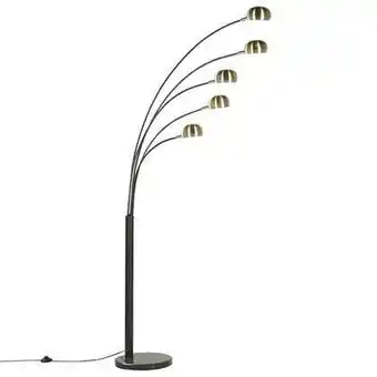 fonQ Beliani flinders staande lamp zwart aanbieding