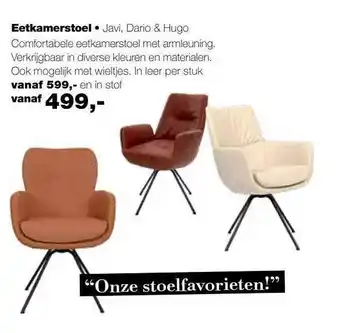 Sijben Eetkamerstoel aanbieding