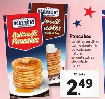 Lidl Pancakes 12 stuks aanbieding