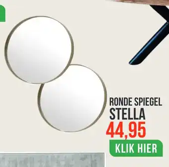 Dimehouse Ronde spiegel stella aanbieding