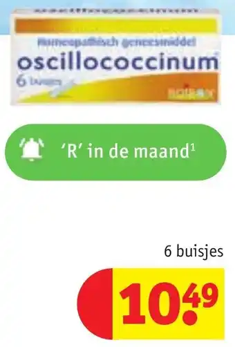 Kruidvat Oscillococcinum 6 buisjes aanbieding