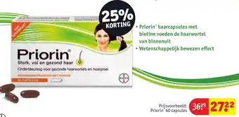 Kruidvat Prijsvoorbeeld: priorin 60 capsules aanbieding