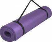 Bol.com Gorilla sports paars - yogamat deluxe 190 x 60 x 15 cm aanbieding