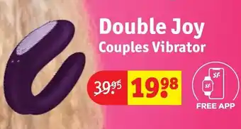 Kruidvat Double joy couples vibrator aanbieding