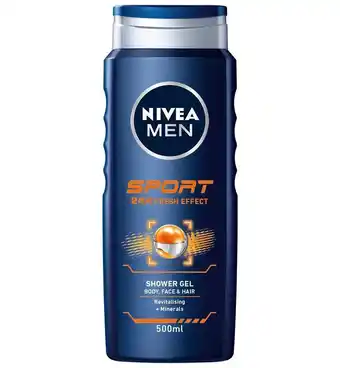 Drogisterij.net Nivea men douche sport (500ml) aanbieding