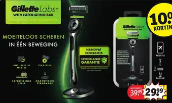 Kruidvat Gillette labs with exfoliating bar aanbieding