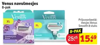 Kruidvat Venus navulmesjes 8-pak aanbieding