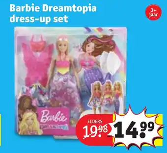 Kruidvat Barbie dreamtopia dress-up set aanbieding