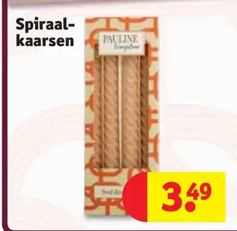 Kruidvat Spiraal-kaarsen aanbieding