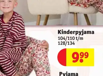 Kruidvat Kinderpyjama aanbieding