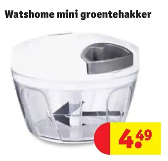 Kruidvat Watshome mini groentehakker aanbieding