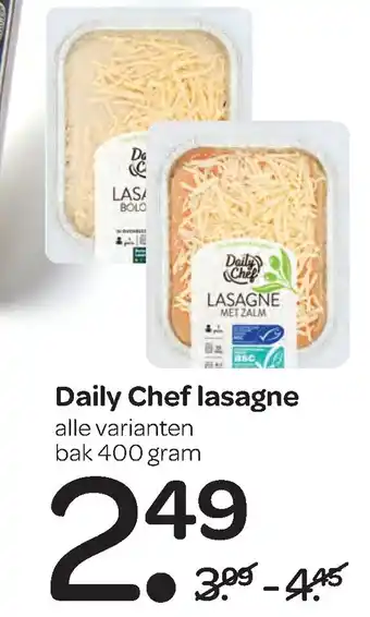 Spar Daily chef lasagne 400 gram aanbieding