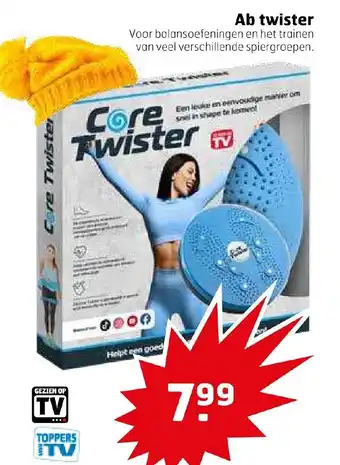 Trekpleister Ab twister aanbieding