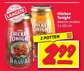 Nettorama Chicken Tonight 2 x 525 ml aanbieding