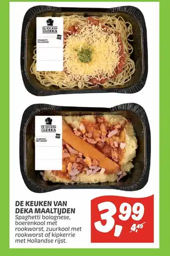 Dekamarkt De keuken van deka maaltijden aanbieding