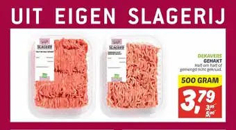 Dekamarkt Dekavers Gehakt 500 gram aanbieding