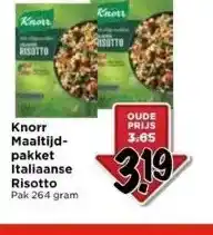 Vomar Voordeelmarkt Knorr maaltijd pakket italiaanse risotto aanbieding