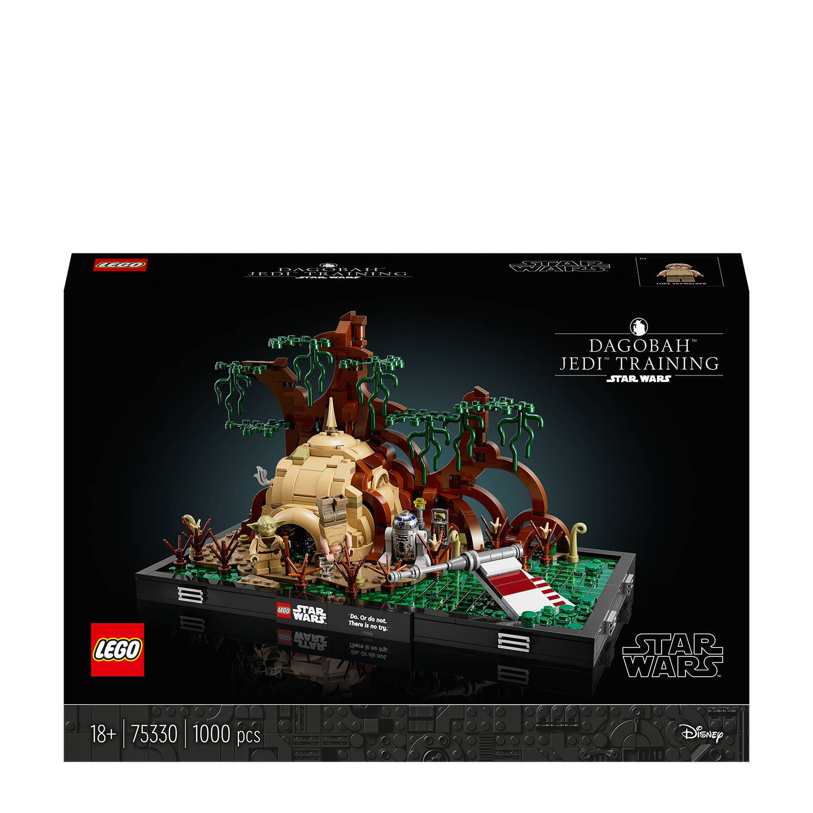Lego star wars jedi training op dagobah diorama 75330 aanbieding bij Wehkamp