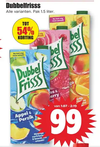 Dirk Dubbelfrisss aanbieding