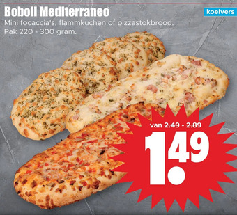 Dirk Boboli mediterraneo aanbieding