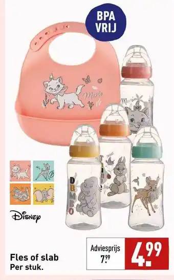 ALDI Disney fles of slab aanbieding